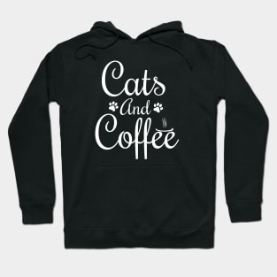 Cat and Coffee Hoodie